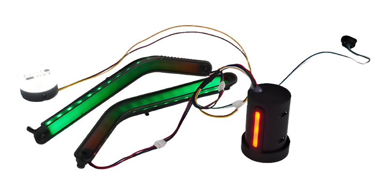 Tira de luz trasera de bicicleta Tira de luz de ciclismo (1)